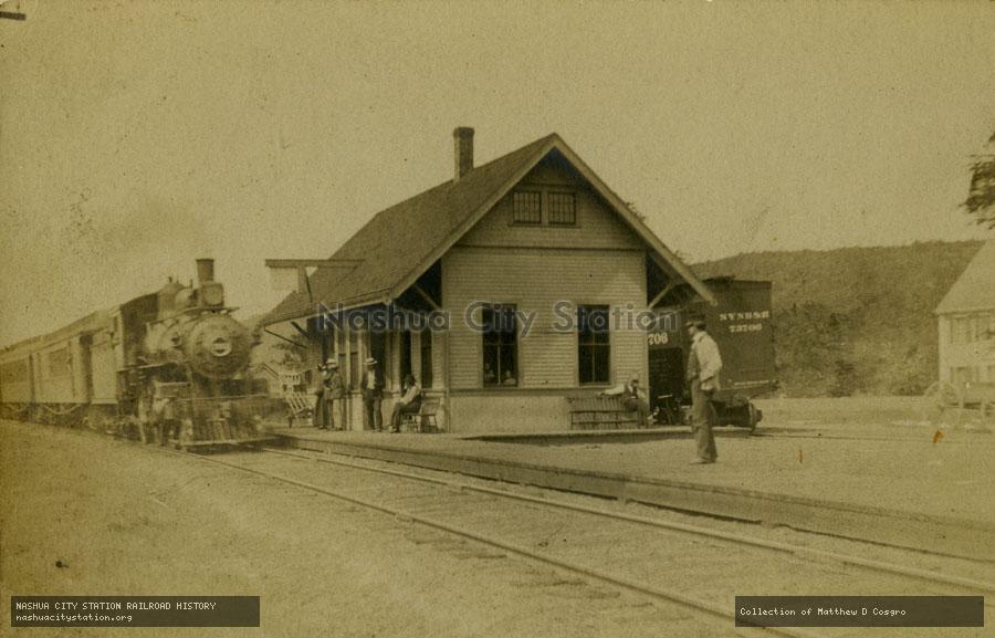 Postcard: Bournedale Station, Massachusetts